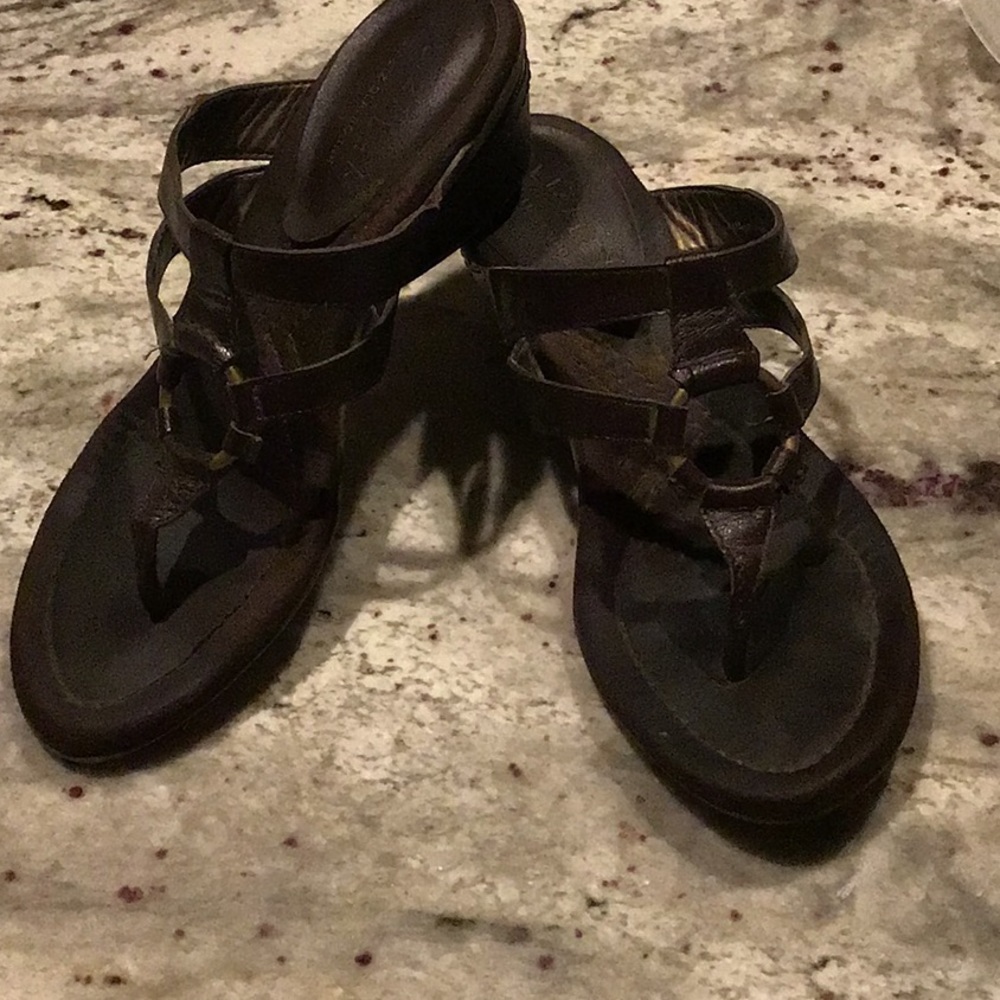 Liz Claiborne Brown Sandals